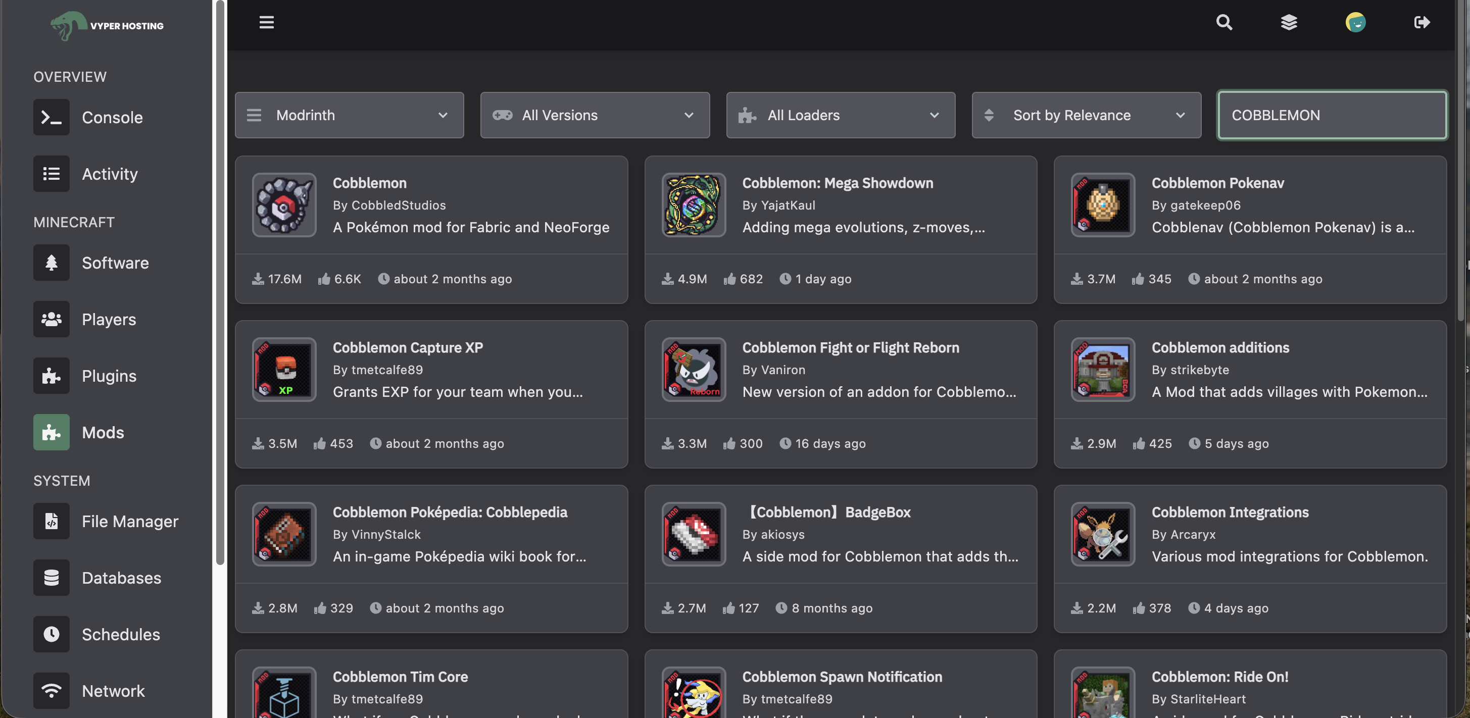 Adding mods to server